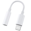 Picture of iLike AX5 Durable TPE Audio Cable Adapter from Lightning male to 3.5mm plug white DAC version (OEM) White