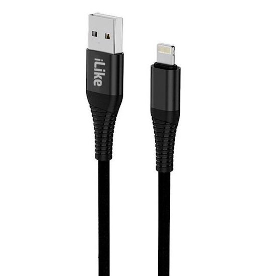 Picture of iLike - iLike Charging Cable for lightning devices CCI01 Black