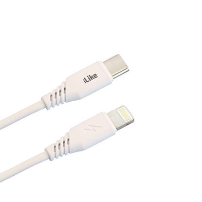 Attēls no iLike iLike Charging Cable Type-C to Lightning CTL01 White