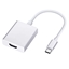 Attēls no iLike HD2 USB-C Plug to HDMI 4K Female Audio & Video Cable Adapter 10cm - Converter White