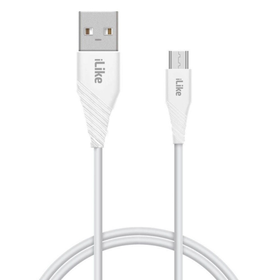 Picture of iLike - iLike Charging Cable for MicroUSB ICM01 White