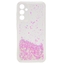 Изображение iLike Samsung Galaxy A35 Silicone Case Water Glitter Light Pink