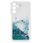 Attēls no iLike Samsung Galaxy A35 Silicone Case Water Glitter Blue