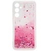Picture of iLike Samsung Galaxy A55 Silicone Case Water Glitter Pink
