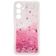 Picture of iLike Samsung Galaxy A55 Silicone Case Water Glitter Pink