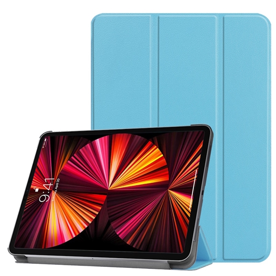 Picture of iLike Tab P11 11.5 2nd Gen TB350 Tri-Fold Eco-Leather Stand Case Sky Blue