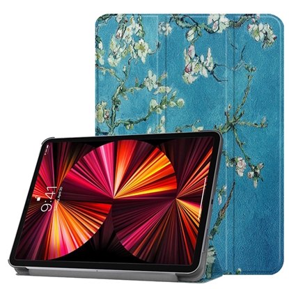 Attēls no iLike Galaxy Tab S8 Plus 12.4 Tri-Fold Eco-Leather Stand Case Sakura