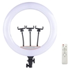 Изображение Elight SR18 45cm LED Light Ring with 3x Smartphone holder + 220V Adapter + BT remote Black