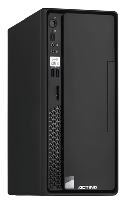 Attēls no Actina 5901443382614 PC Intel® Core™ i5 i5-14400 8 GB DDR4-SDRAM 1 TB SSD Windows 11 Home Mini Tower Black