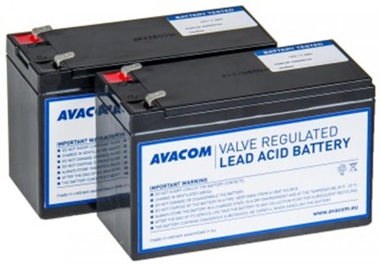Изображение AVACOM AVA-RBP02-12072-KIT - BATTERY FOR UPS BELKIN, CYBERPOWER, DELL, EATON, EFFEKTA, FSP FORTRON, HP, LEGRAND