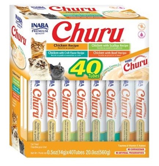 Изображение INABA Churu Variety box Chicken - cat treats - 40 x 14g