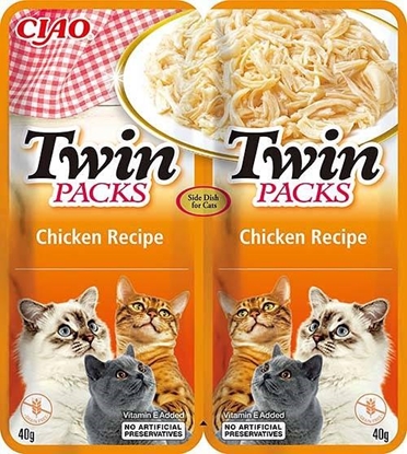 Picture of INABA Twin Packs Chicken - cat treats - 2 x 40g