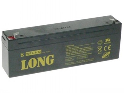 Attēls no LONG 12V 2,3AH LEAD ACID BATTERY F1 (WPS2,3-12)