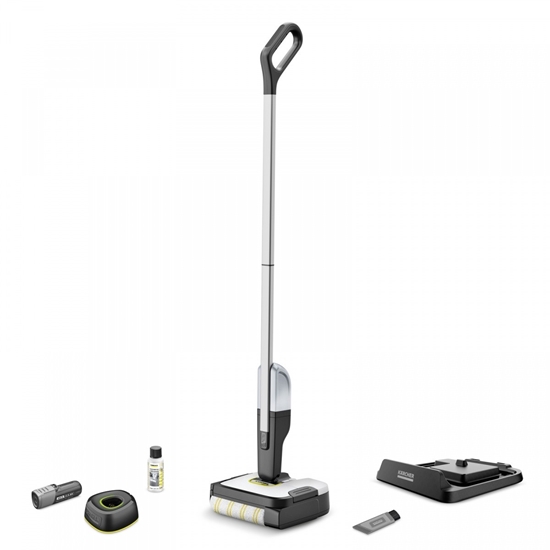 Picture of Vacuum Cleaner|KARCHER|dry&wet|Electric broom|Grey/White/Black|Bagless|Battery| 2.3 kg|1.056-200.0