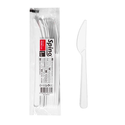 Picture of Naži 18cm daudzreiz lietojams, 12gb., balts PP Spino