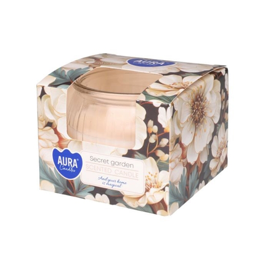 Picture of Svece arom.stikla trauc. secret garden 18h