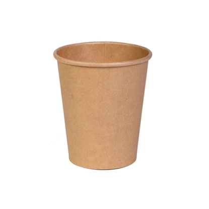 Picture of Vienreizliet. Glāzes papīra/PE 250ml d80mm, 50gab.