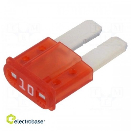 Picture of Fuse: fuse; 10A; 32VDC; automotive; 9.1mm; MICRO2