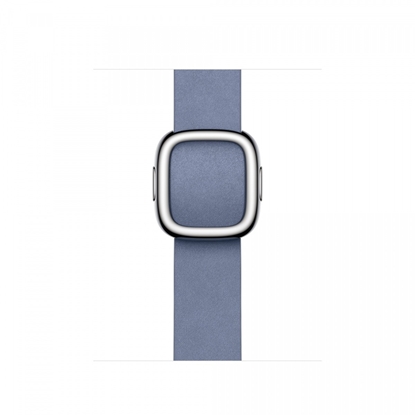 Изображение Pasek w kolorze lawendowego błękitu z klamrą nowoczesną do koperty 41 mm - rozmiar M