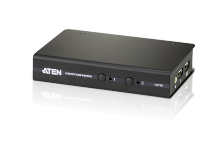 Attēls no ATEN CS72D KVM switch Black