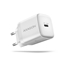 Изображение MOBILE CHARGER WALL USB-C 20W/1PORT WHITE ACU-PD20W AXAGON