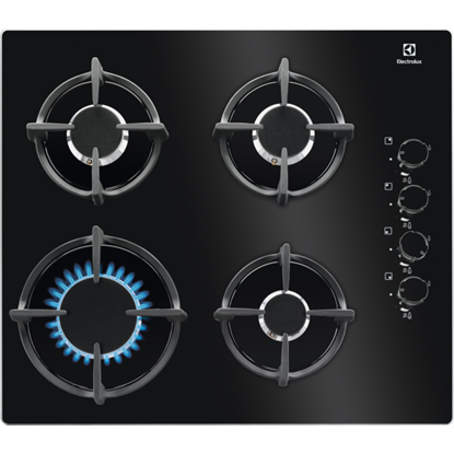 Изображение Electrolux gāzes plīts virsma