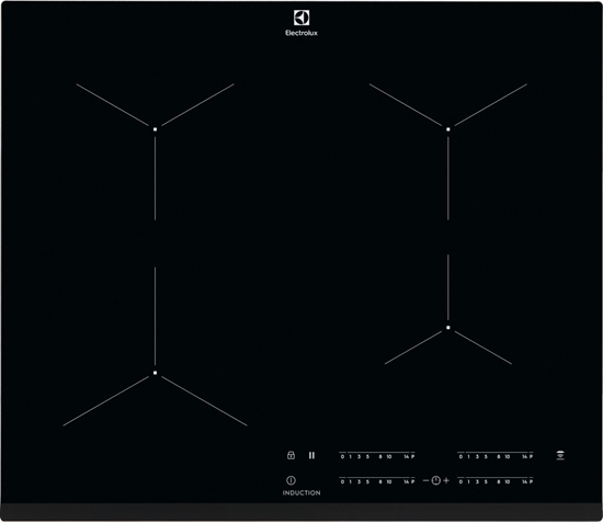 Изображение Electrolux indukcijas plīts virsma
