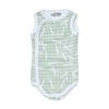 Picture of Lodger Romper Sprinkle kokvilnas bodijs bez piedurknēm,Leaf, 62 cm
