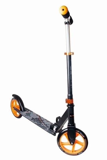 Picture of Muuwmi Aluminium Scooter skrejritenis 200 mm, melns/oranžs