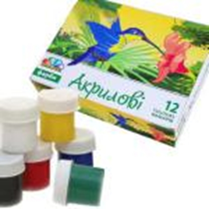Picture of Akrila krāsas 12 krāsas x 20ml,  UA Gamma