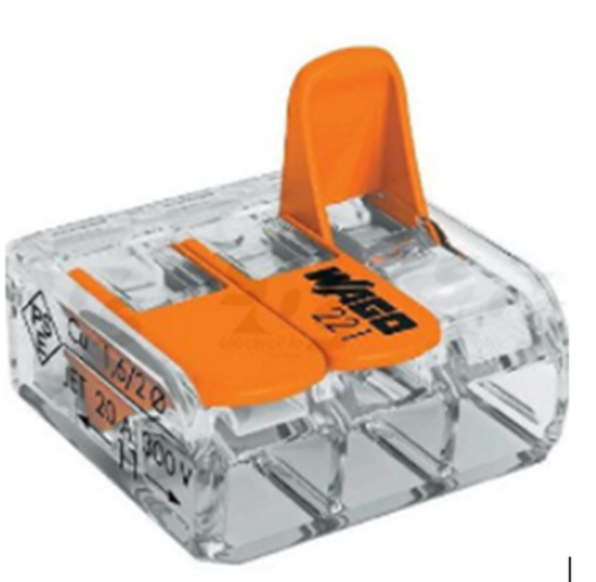 Изображение Atsperklemme WAGO 3x0.2-4,0mm2 (univers.)