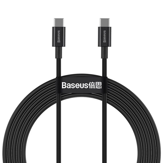 Picture of Baseus Superior USB cable USB 2.0 1 m USB C Black
