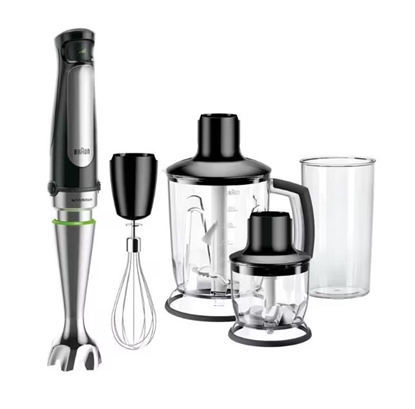 Picture of Braun | MultiQuick 7 Hand Blender | MQ 7045X | Hand Blender | 1000 W | Number of speeds 6 | Chopper | Black/Stainless steel