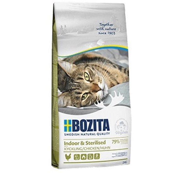 Picture of Bozita - Indoor & Sterilised Chicken - dry food for sterilised cats - 2kg