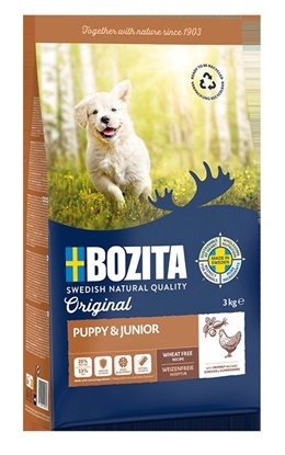 Изображение BOZITA Original Puppy & Junior Chicken - dry dog food - 3kg