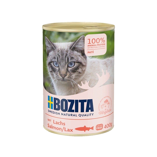 Picture of BOZITA Salmon Pate - wet cat food - 400g