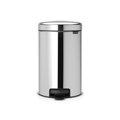 Attēls no BRABANTIA atkritumu tvertne ar pedāli NewIcon, 12 l, Brilliant Steel