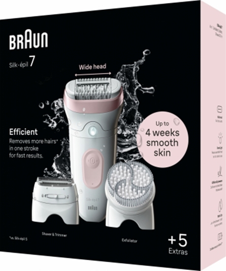 Picture of BRAUN Silk 7 epilators ar piederumiem