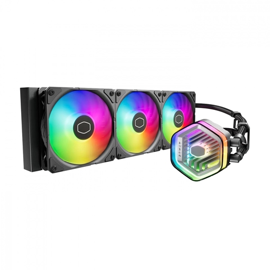 Picture of Cooler Master MasterLiquid 360 ATMOS Liquid Cooling Kit ARGB / 4-pin / 12 dBa (max)