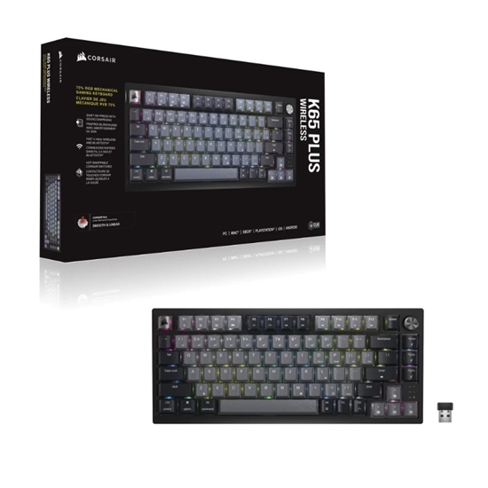 Picture of CORSAIR K65 Plus Wireless Mechanical KB