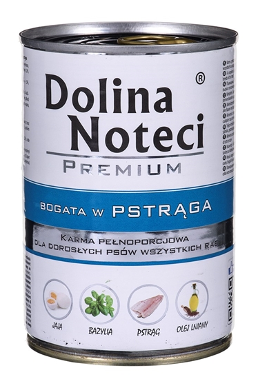 Изображение Dolina Noteci Premium Trout - wet dog food 400 g