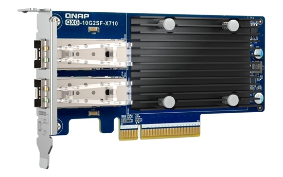 Picture of Dwuportowa sieciowa karta rozszerzeń QXG-10G2SF-X710 10GbE d-p SFP+ network expand card 