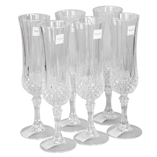 Picture of Glāzes Longchamp šampanieša 140ml 6gab.