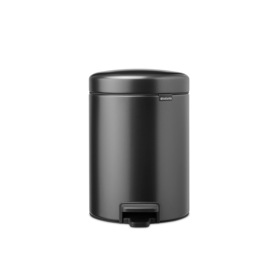 Picture of BRABANTIA atkritumu tvertne ar pedāli NewIcon, 5L, Confident Grey
