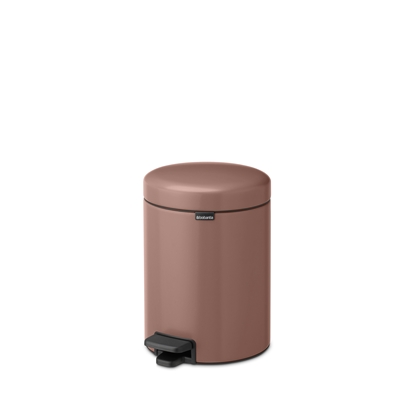 Picture of BRABANTIA atkritumu tvertne ar pedāli NewIcon, 5L, Satin Taupe