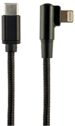 Picture of Kabelis Gembird USB Type-C Male - 8-pin Male 0.2 m Black