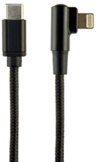 Picture of Kabelis Gembird USB Type-C Male - 8-pin Male 0.2 m Black