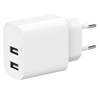 Picture of Lādētājs Gembird Universal 2 x USB Charger White