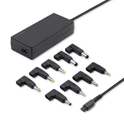 Изображение Lādētājs portatīvajam datoram Qoltec 50011 65W  18,5-20V 