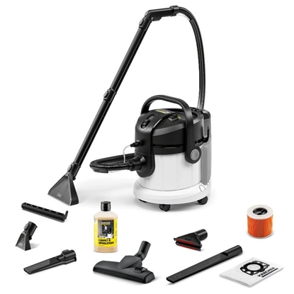 Picture of Vacuum Cleaner|KARCHER|Spray extraction cleaner SE 4 Plus Special|Wet/dry/Car cleaning|1000 Watts|White|Weight 7.6 kg|1.081-171.0